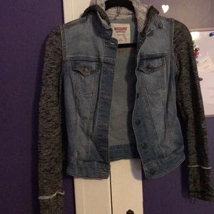 Jean/ sweatshirt Jacket